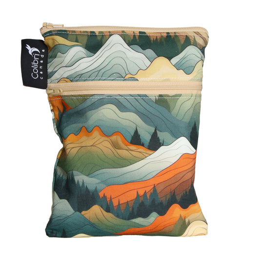 5158 - Mountains Mini Double Duty Wet Bag